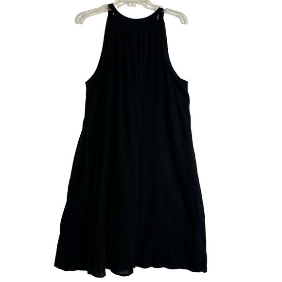 Garnet Hill Black A-line Midi Dress for Cocktail - Picture 2 of 9